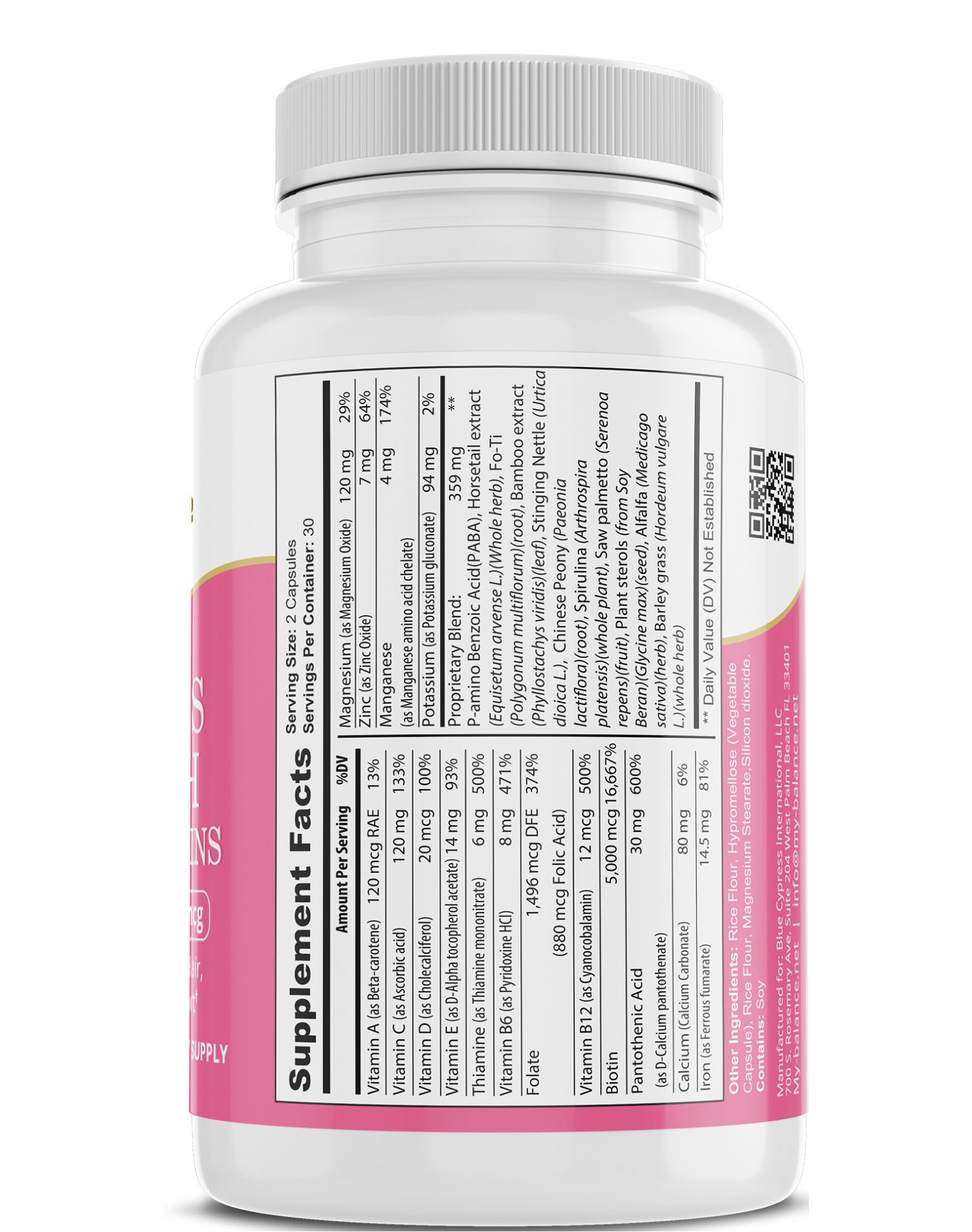 Women’s Daily Multivitamin | Wellness & Balance Support