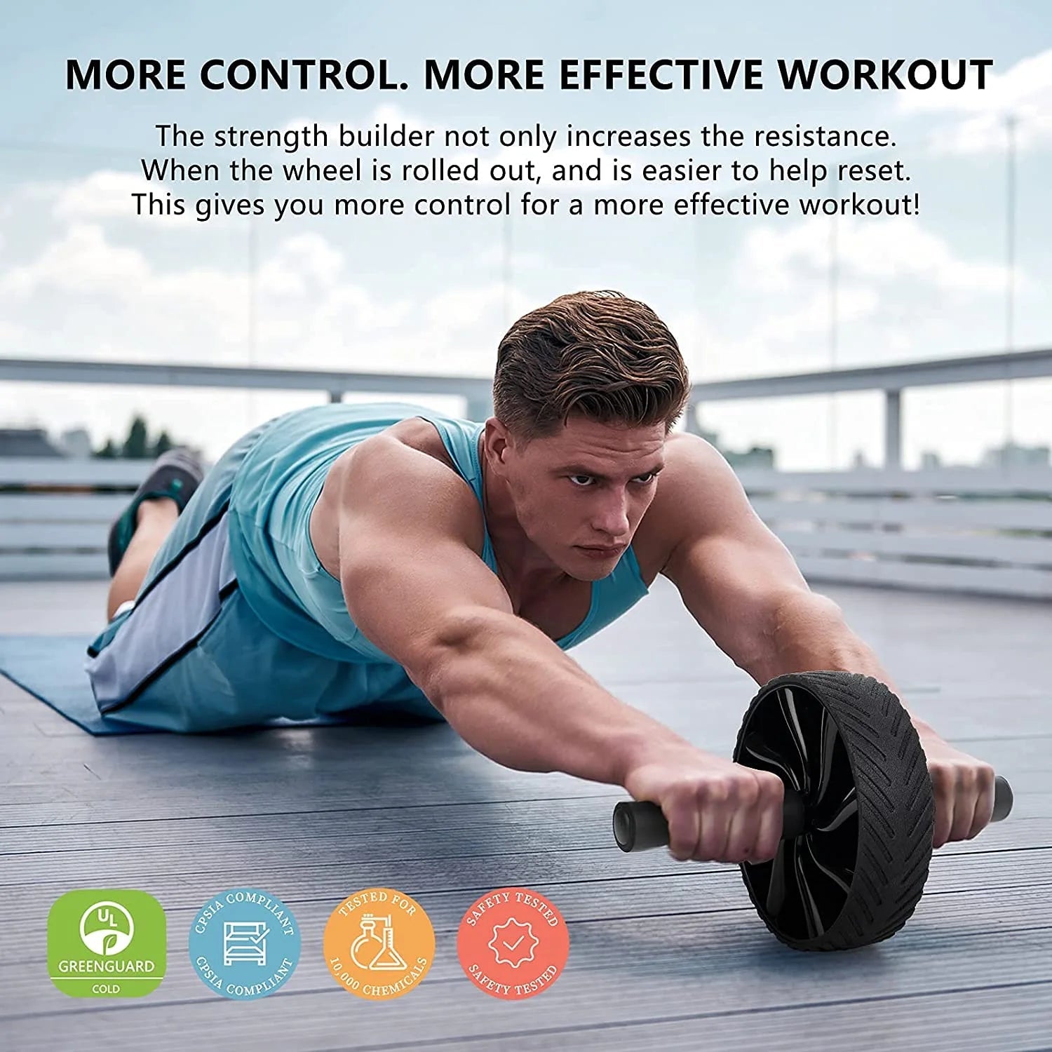 Ab Roller Wheel | Core Strength & Stability Training Tool