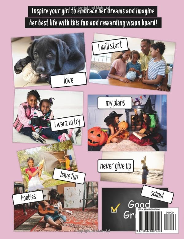 Vision Board Kit | Manifestation & Goal Setting Wellness Tool