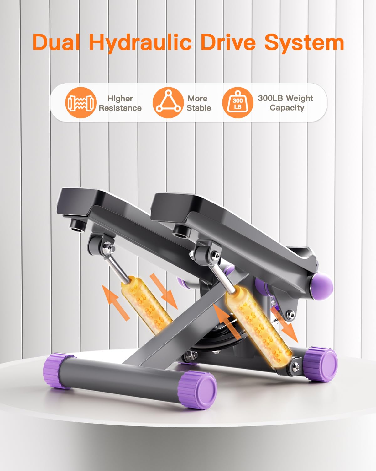 Mini Stepper | Compact Home Cardio & Lower Body Workout Machine