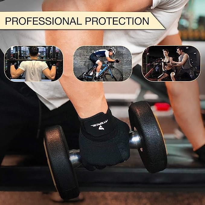 ATERCEL Workout Gloves for Men and Women.