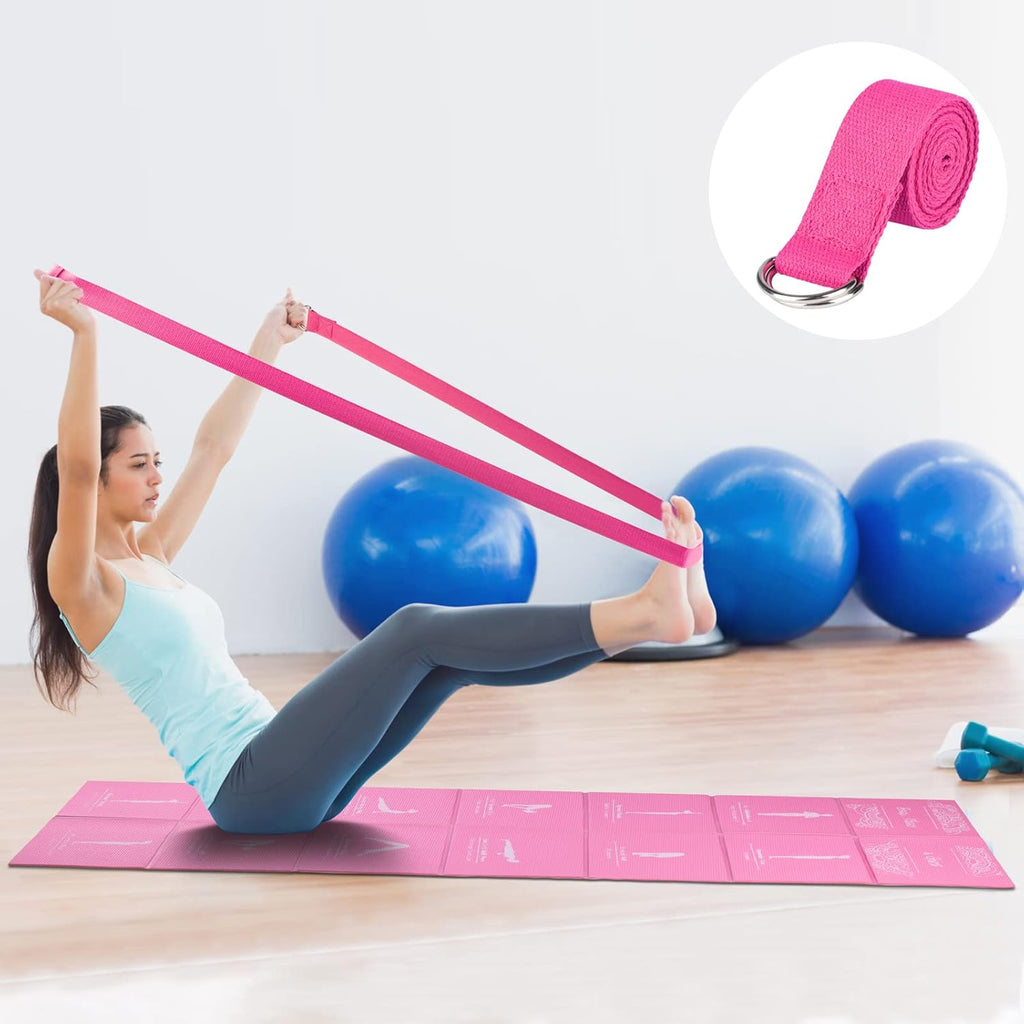 Foldable Yoga Mat | Non-Slip Fitness, Stretching & Mind-Body Workouts