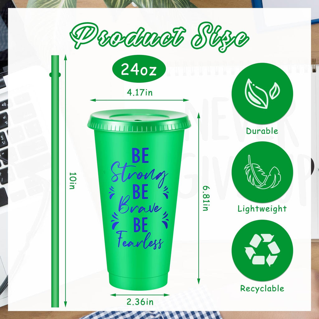 30-Piece Motivational Water Bottle Set | Hydration Cups for Fitness & Daily Use