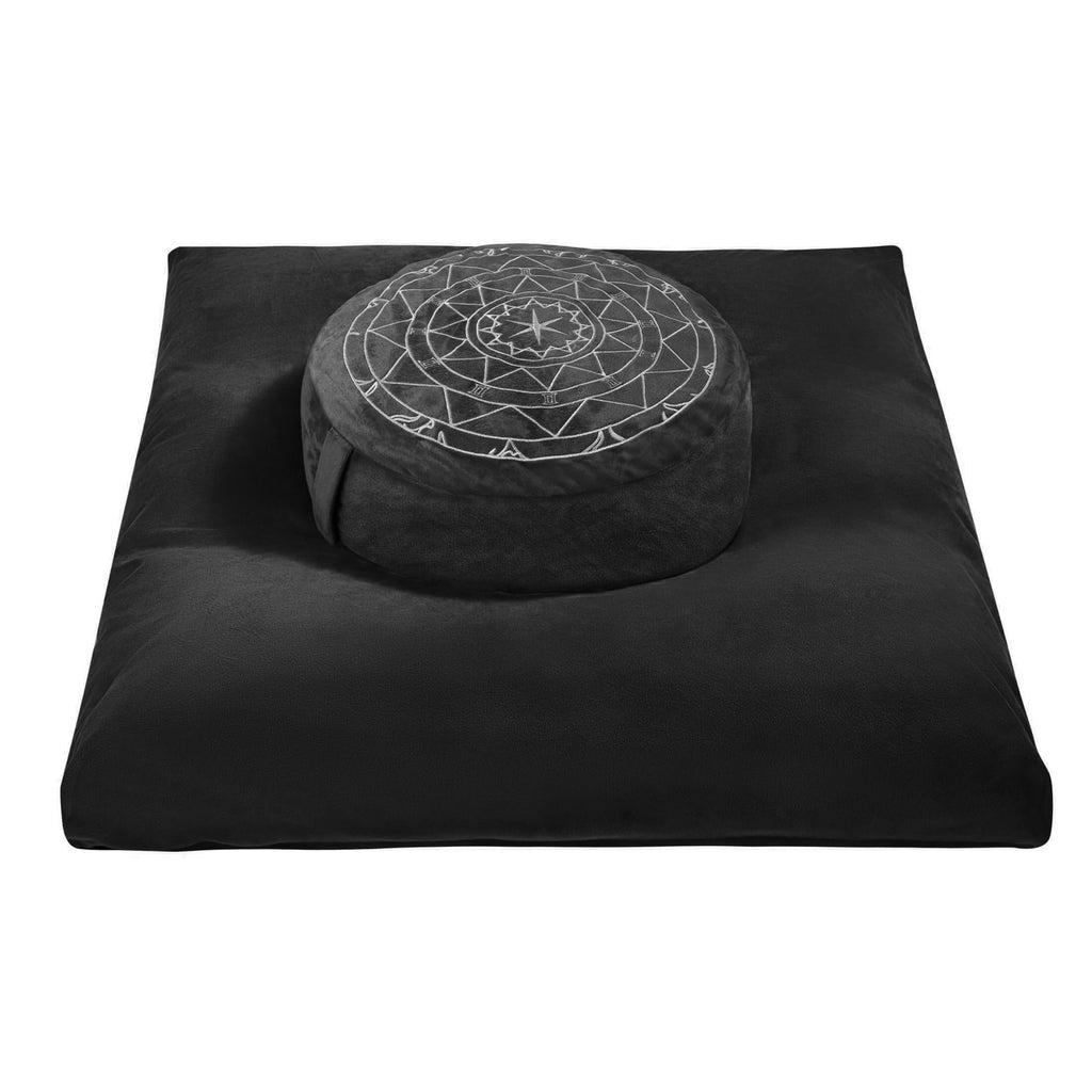 Zafu & Zabuton Meditation Cushion Set | Comfort, Posture & Mindfulness Support