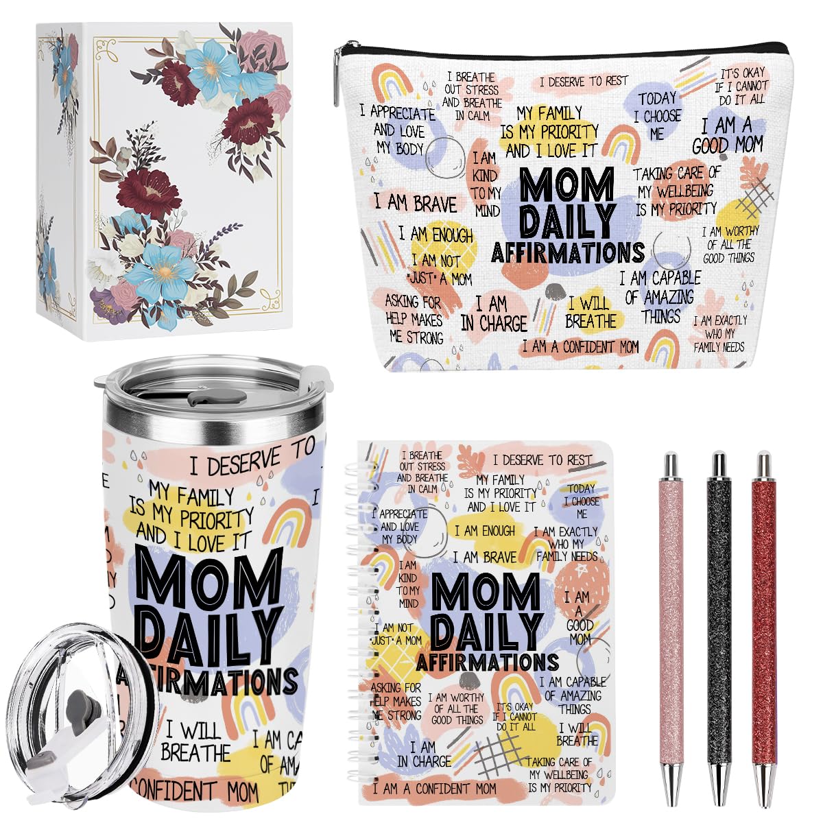 Self-Love Affirmation Wellness Kit | Daily Mindset & Self-Care Essentials