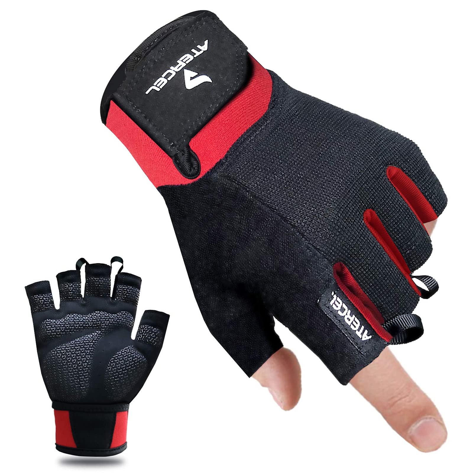 ATERCEL Workout Gloves for Men and Women.