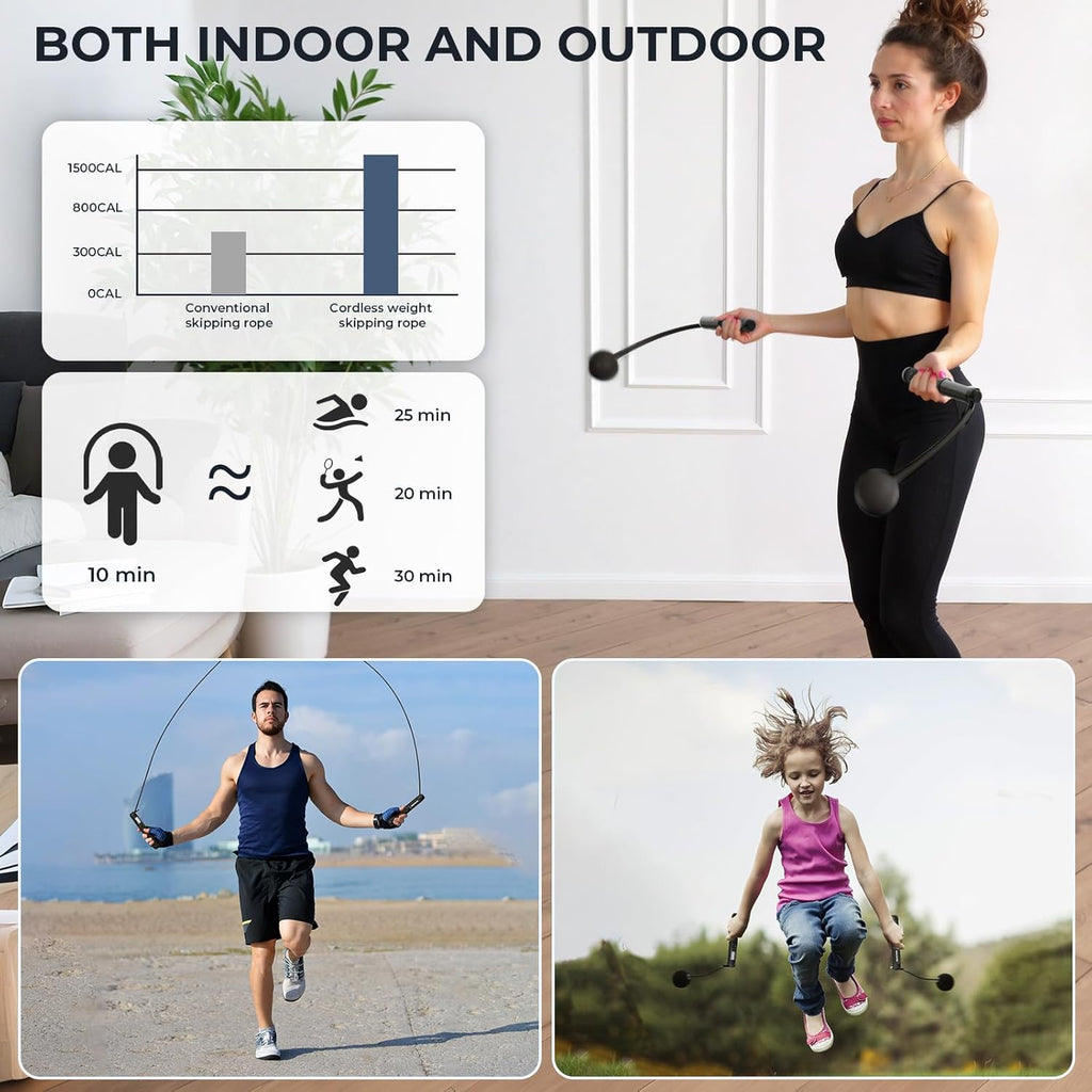 Smart Jump Rope with LED Display