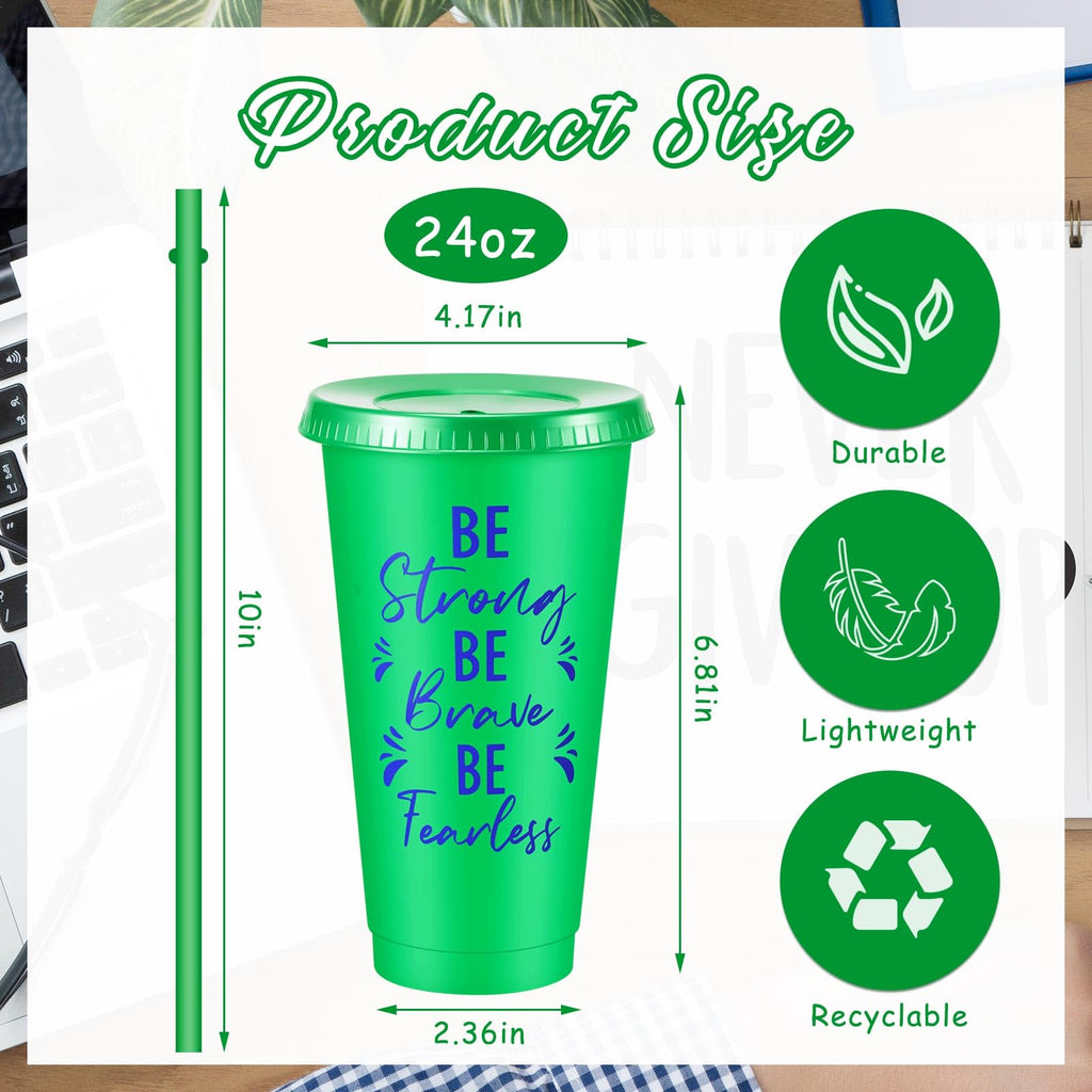 30-Piece Motivational Water Bottle Set | Hydration Cups for Fitness & Daily Use