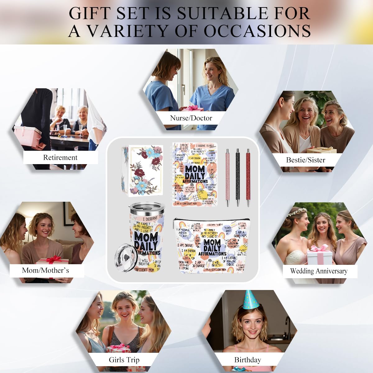 Self-Love Affirmation Wellness Kit | Daily Mindset & Self-Care Essentials