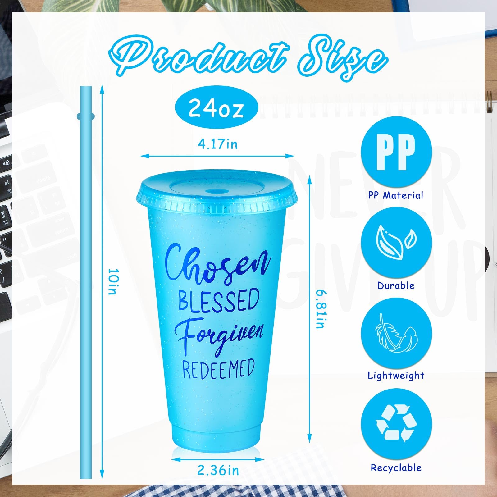 30-Piece Motivational Water Bottle Set | Hydration Cups for Fitness & Daily Use