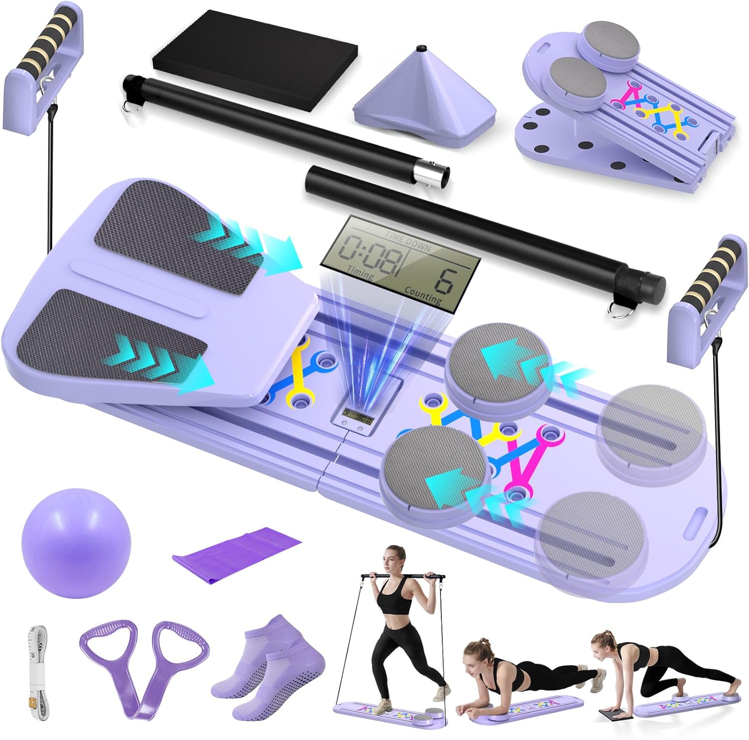 Pilates Board, with Timer