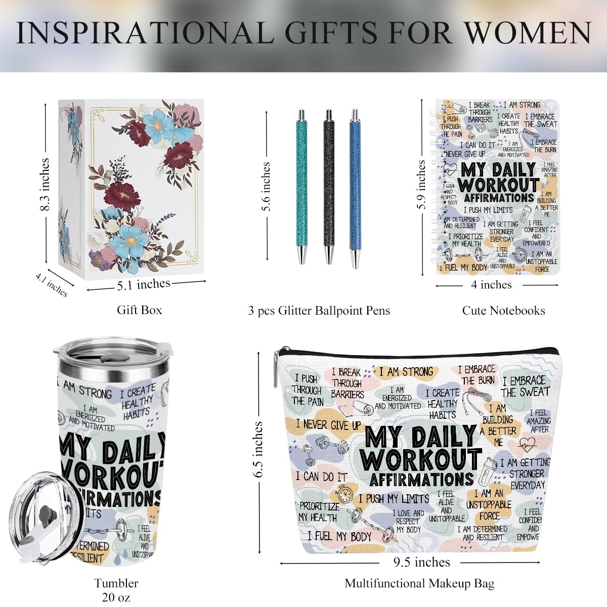 Self-Love Affirmation Wellness Kit | Daily Mindset & Self-Care Essentials
