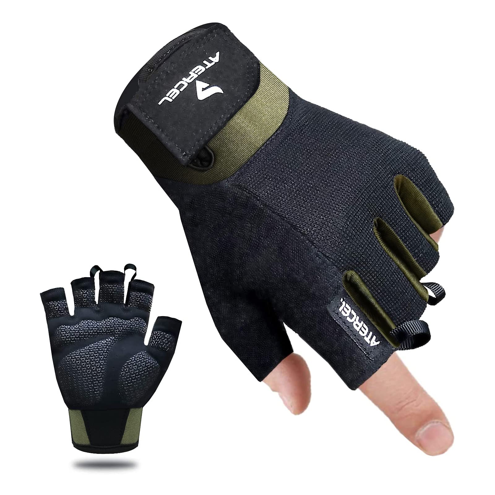 ATERCEL Workout Gloves for Men and Women.