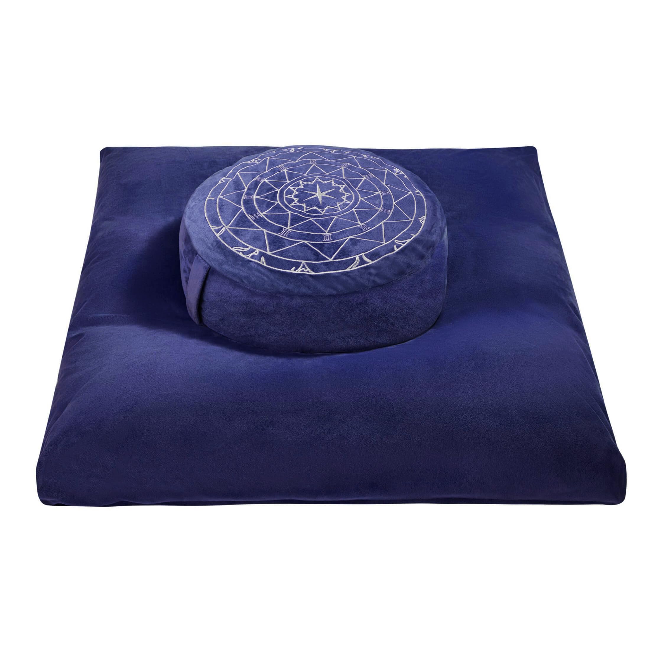 Zafu & Zabuton Meditation Cushion Set | Comfort, Posture & Mindfulness Support