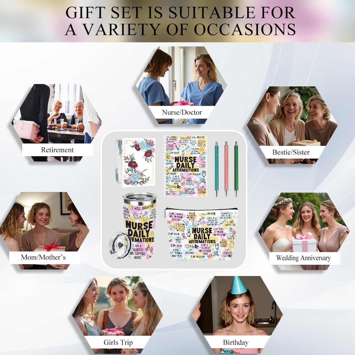 Self-Love Affirmation Wellness Kit | Daily Mindset & Self-Care Essentials