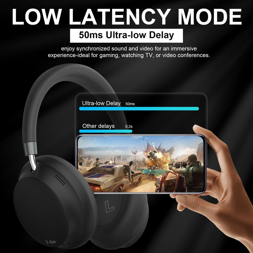 Noise Cancelling Headphones | Focus, Calm & Deep Sound Experience