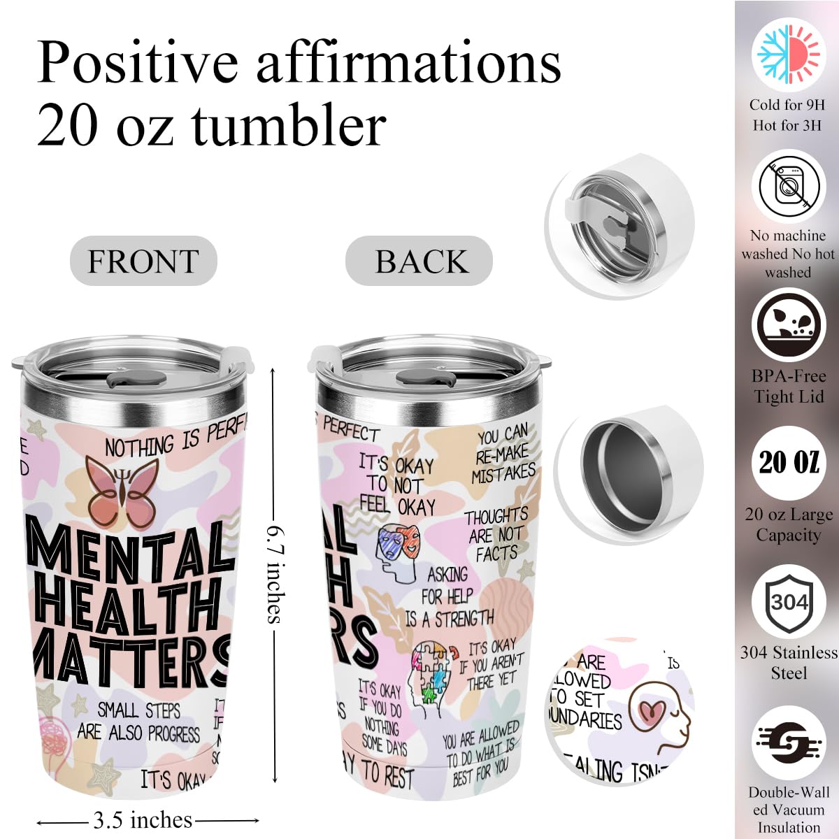 Self-Love Affirmation Wellness Kit | Daily Mindset & Self-Care Essentials