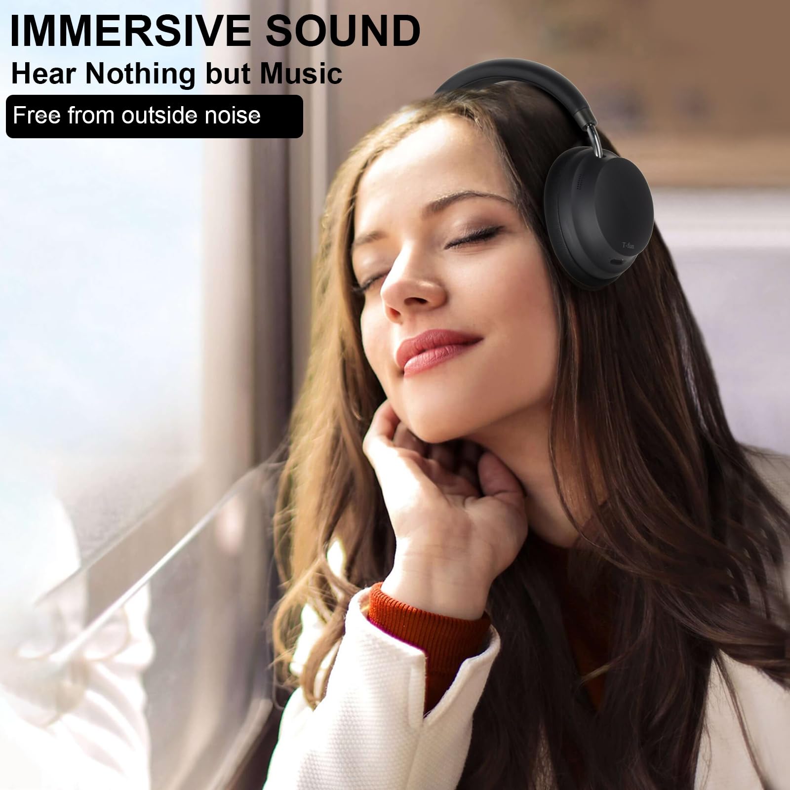 Noise Cancelling Headphones | Focus, Calm & Deep Sound Experience
