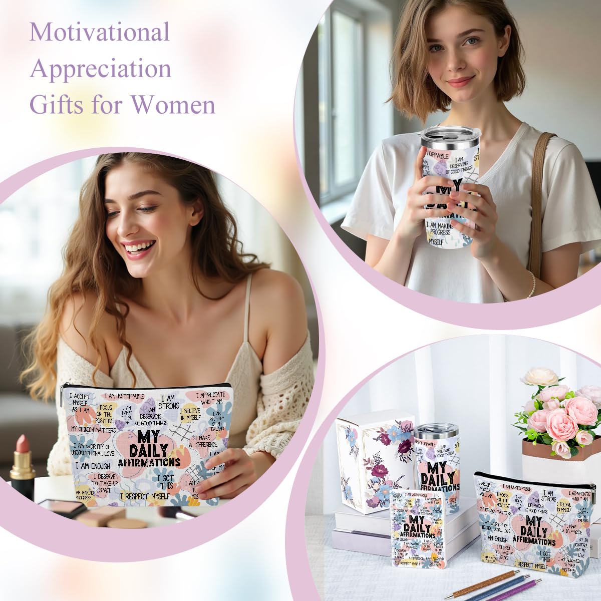 Self-Love Affirmation Wellness Kit | Daily Mindset & Self-Care Essentials