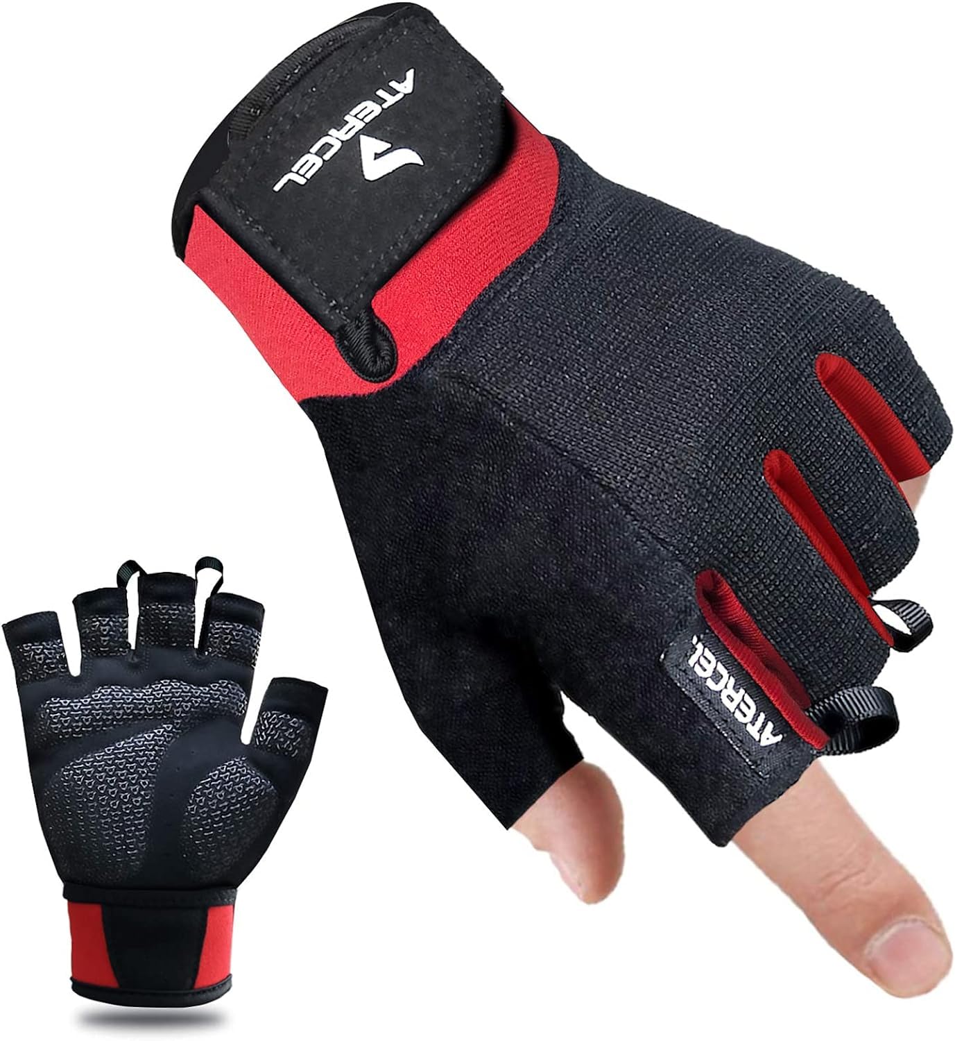 ATERCEL Workout Gloves for Men and Women.