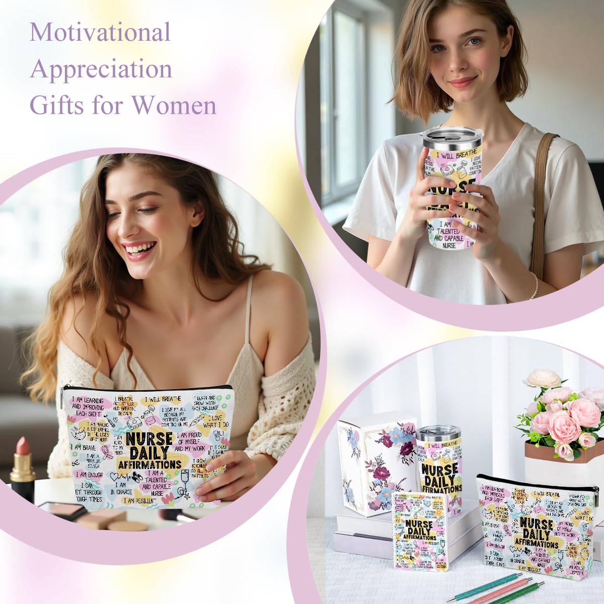 Self-Love Affirmation Wellness Kit | Daily Mindset & Self-Care Essentials