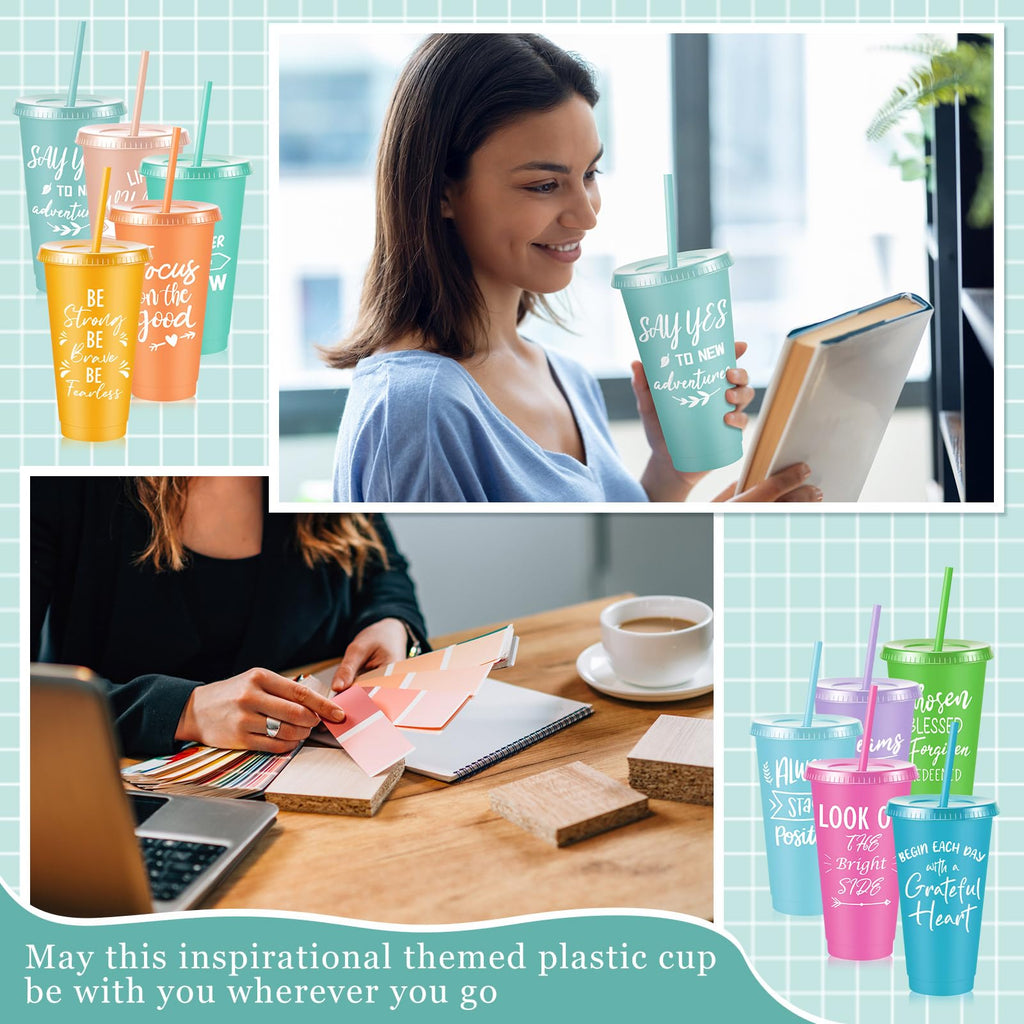 30-Piece Motivational Water Bottle Set | Hydration Cups for Fitness & Daily Use