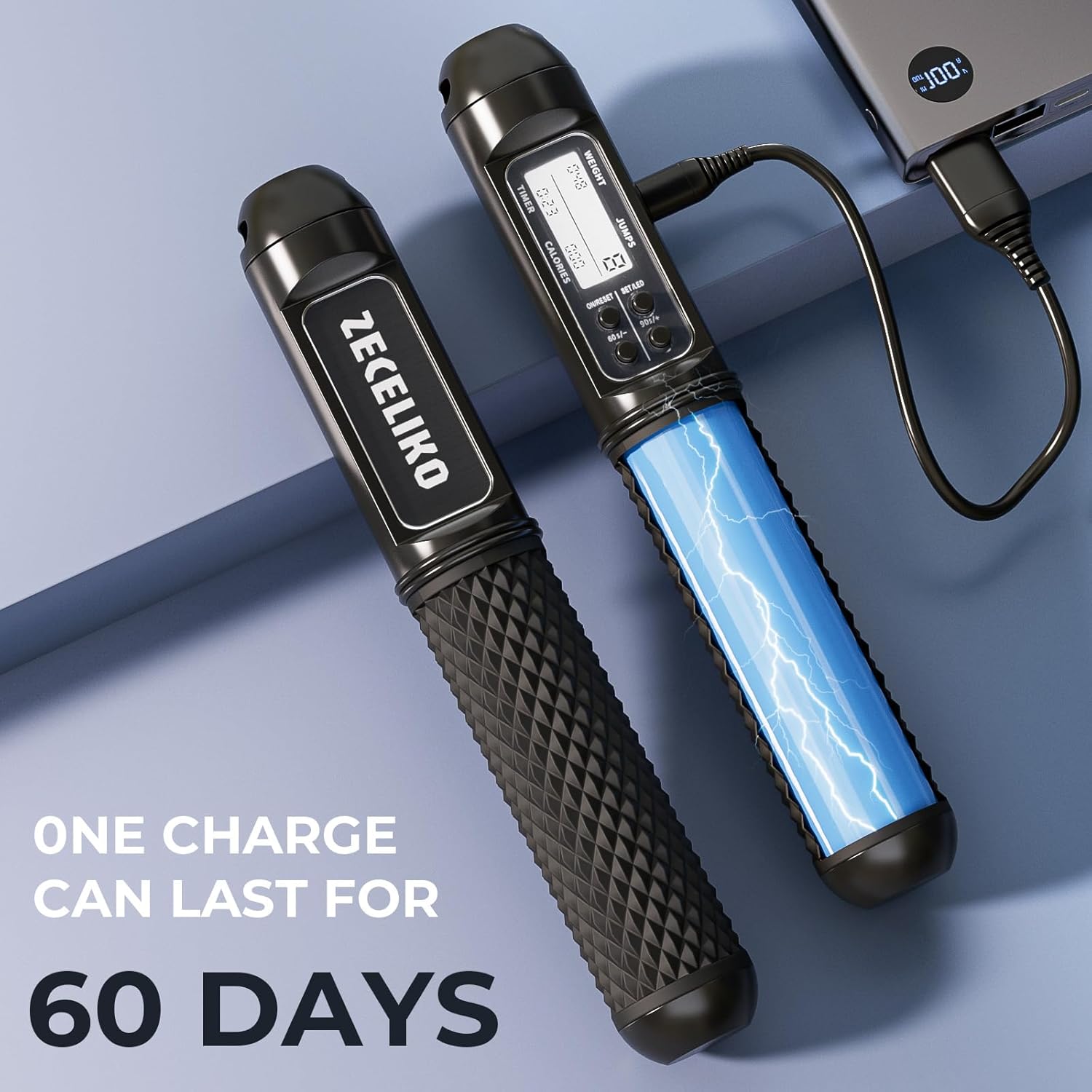 Smart Jump Rope with LED Display