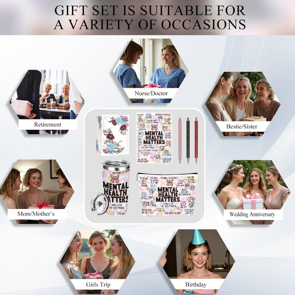 Self-Love Affirmation Wellness Kit | Daily Mindset & Self-Care Essentials