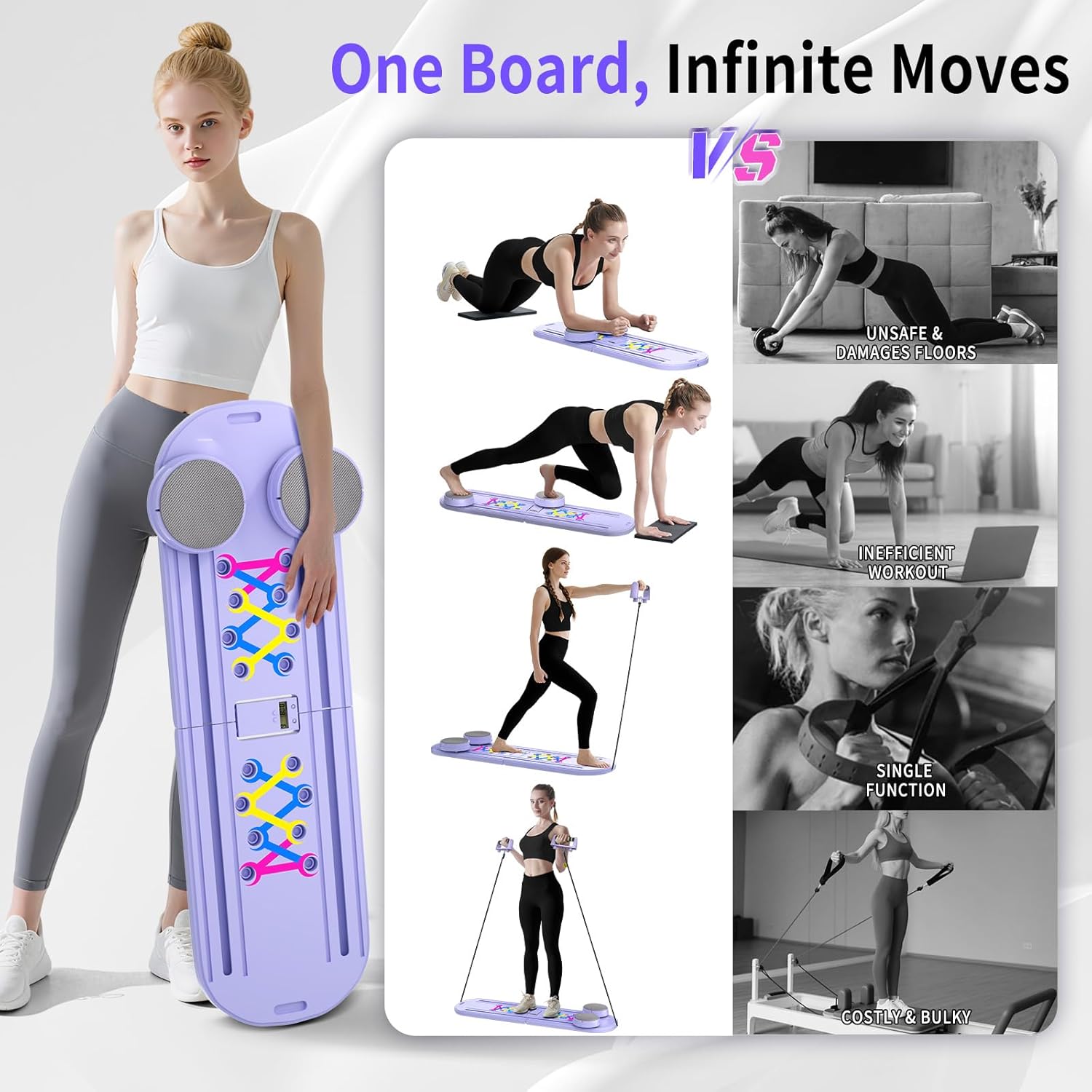 Pilates Board, with Timer