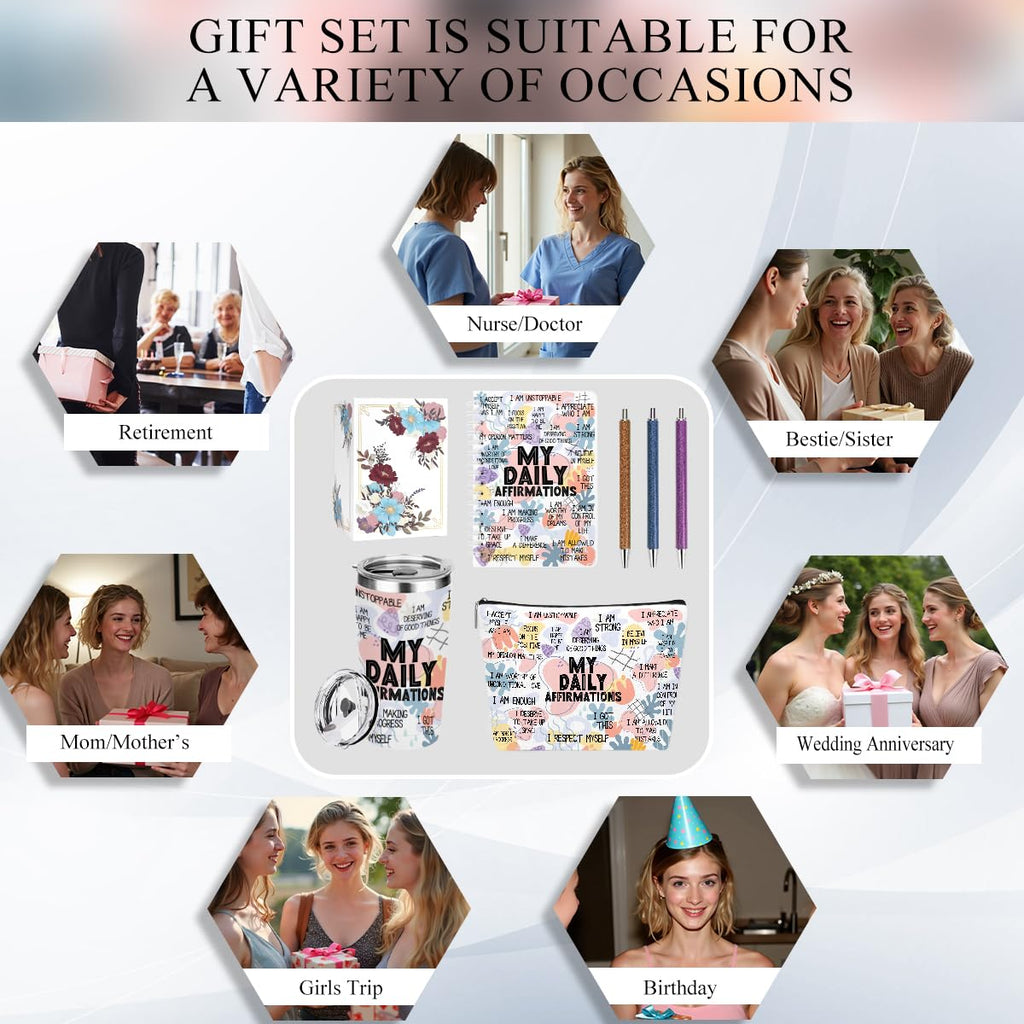 Self-Love Affirmation Wellness Kit | Daily Mindset & Self-Care Essentials