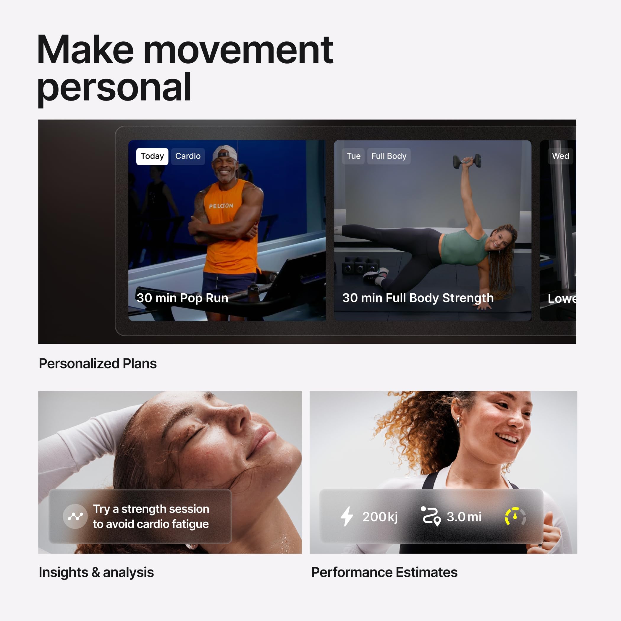 Peloton Cross Training Tread | Smart Cardio & Total Body Fitness System