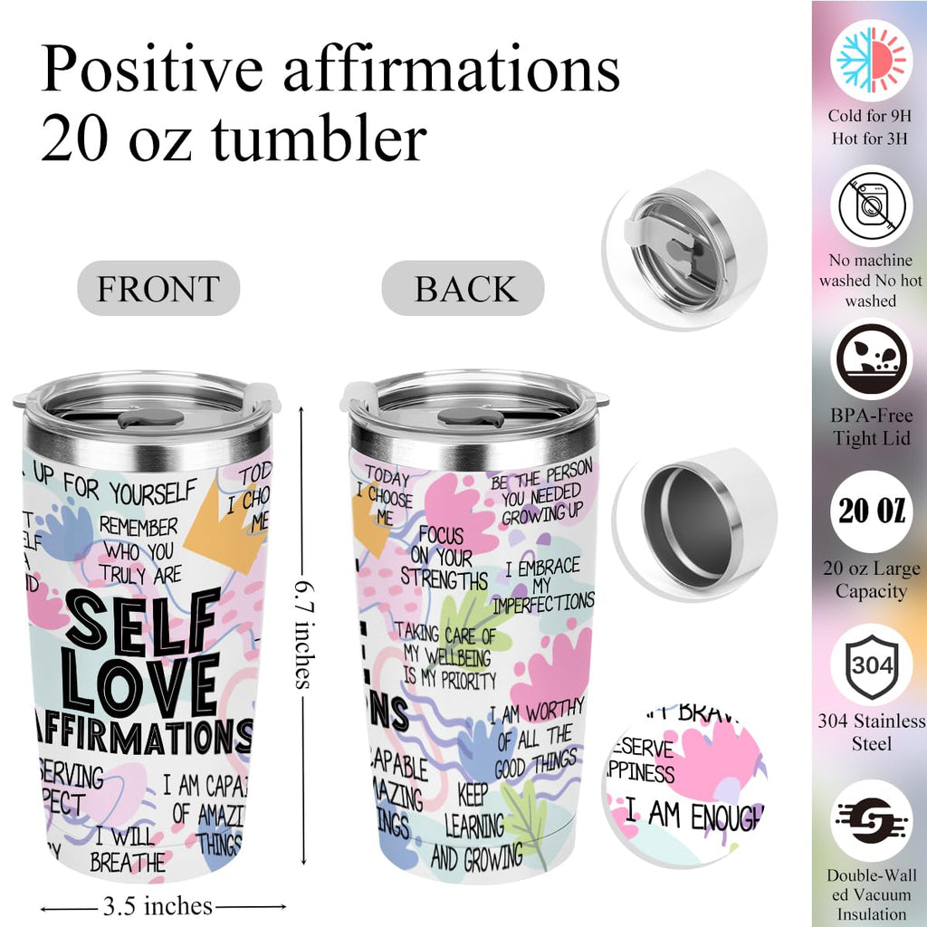 Self-Love Affirmation Wellness Kit | Daily Mindset & Self-Care Essentials