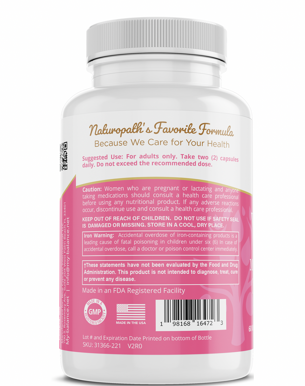 Women’s Daily Multivitamin | Wellness & Balance Support
