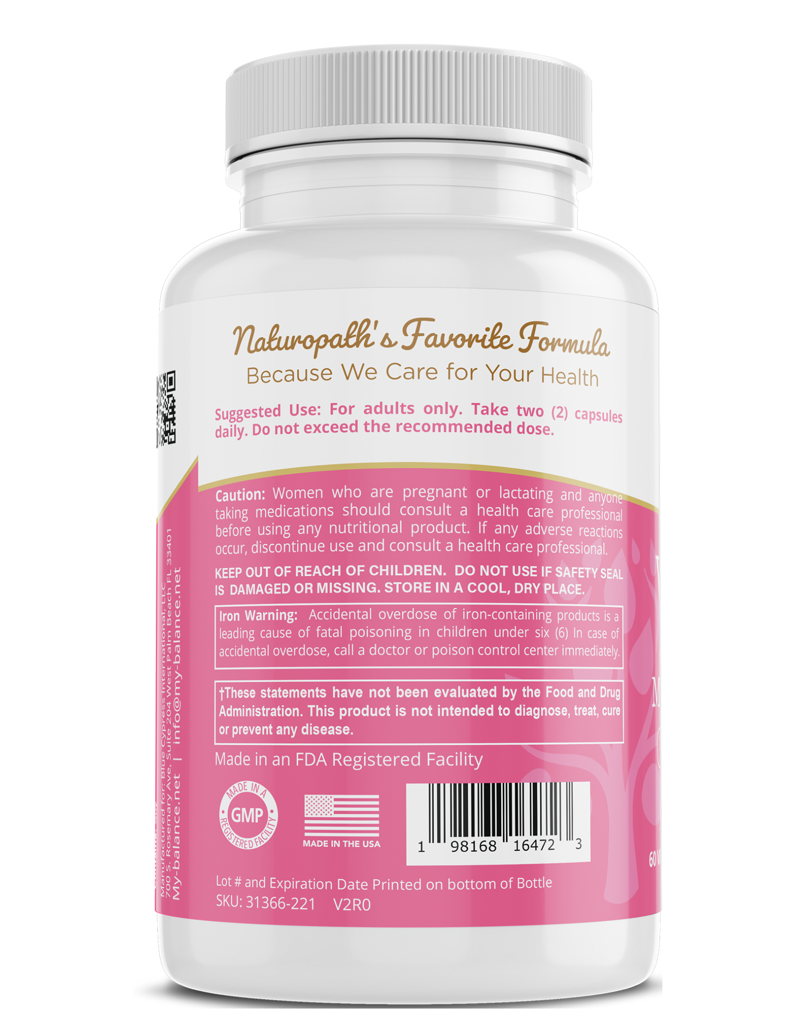 Women’s Daily Multivitamin | Wellness & Balance Support