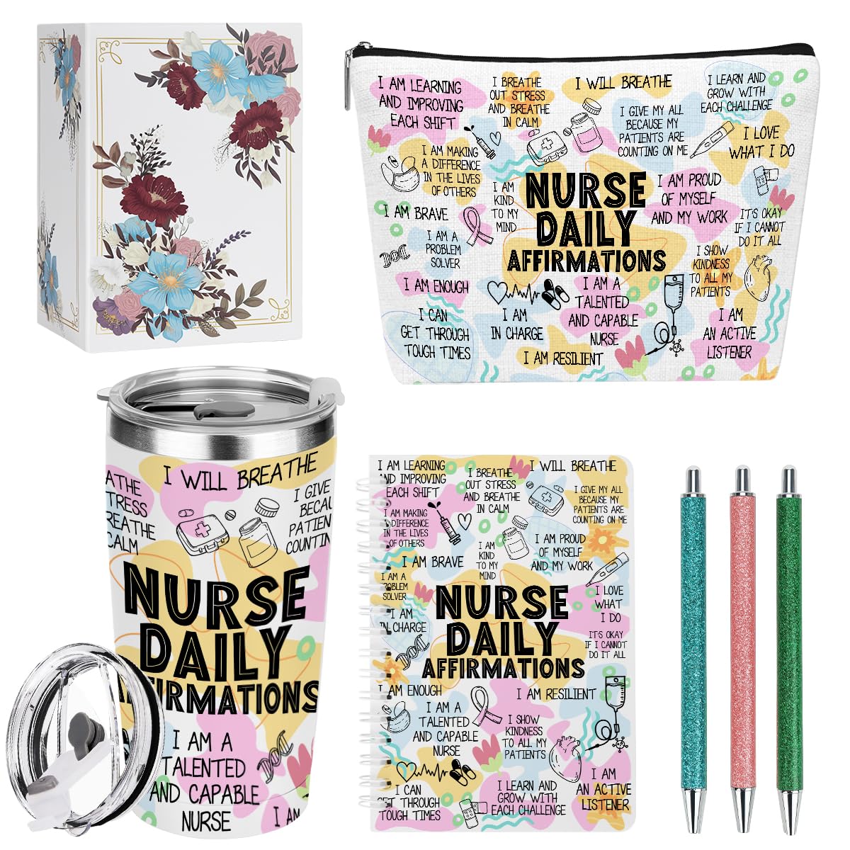 Self-Love Affirmation Wellness Kit | Daily Mindset & Self-Care Essentials
