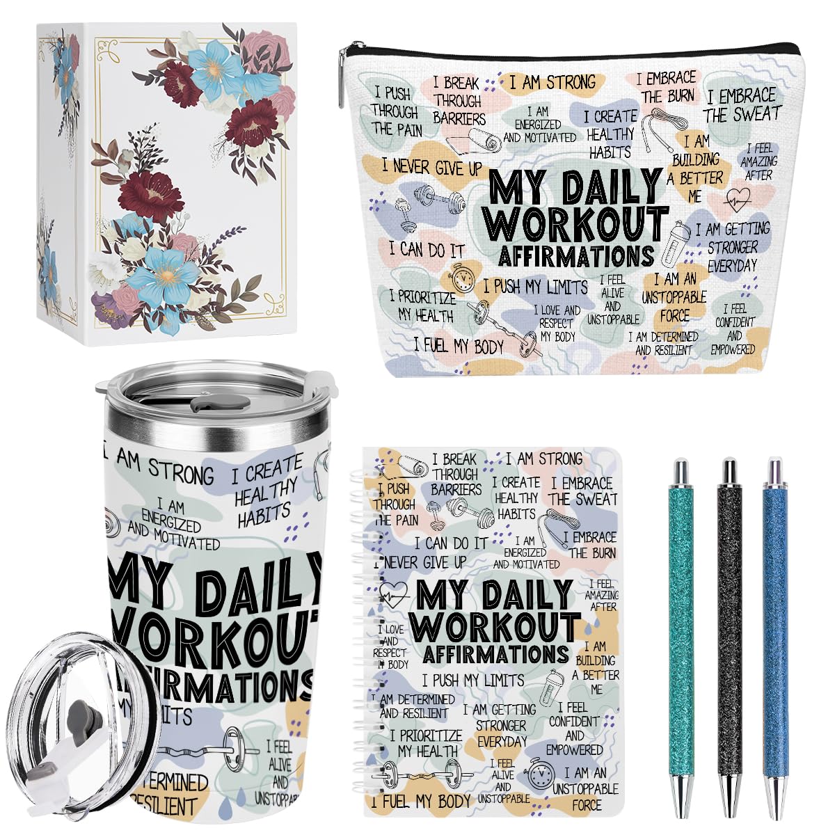 Self-Love Affirmation Wellness Kit | Daily Mindset & Self-Care Essentials