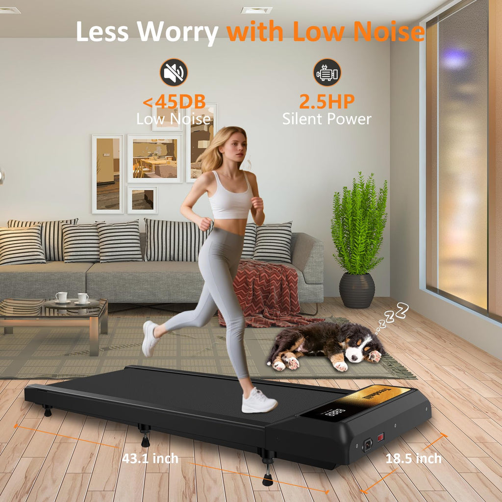2.5HP Walking Mat with Incline pad