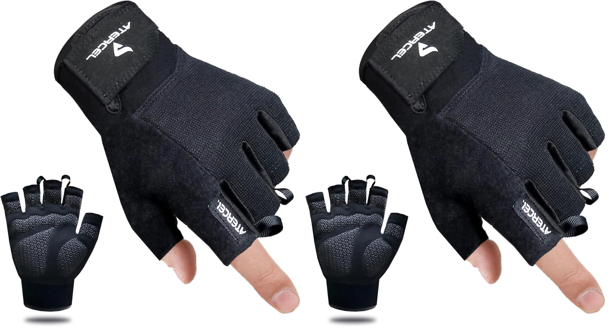 ATERCEL Workout Gloves for Men and Women.