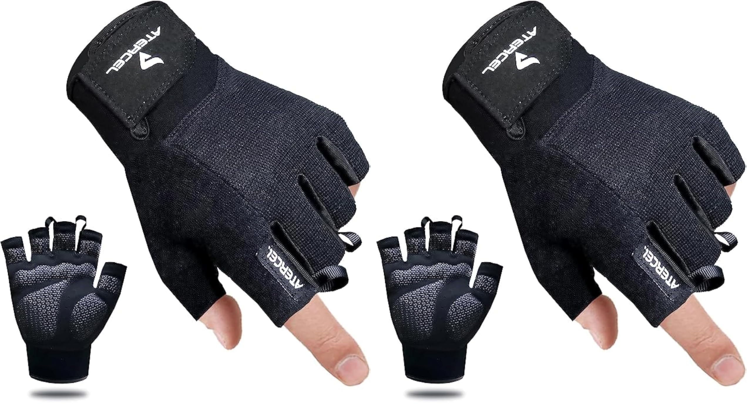 ATERCEL Workout Gloves for Men and Women.