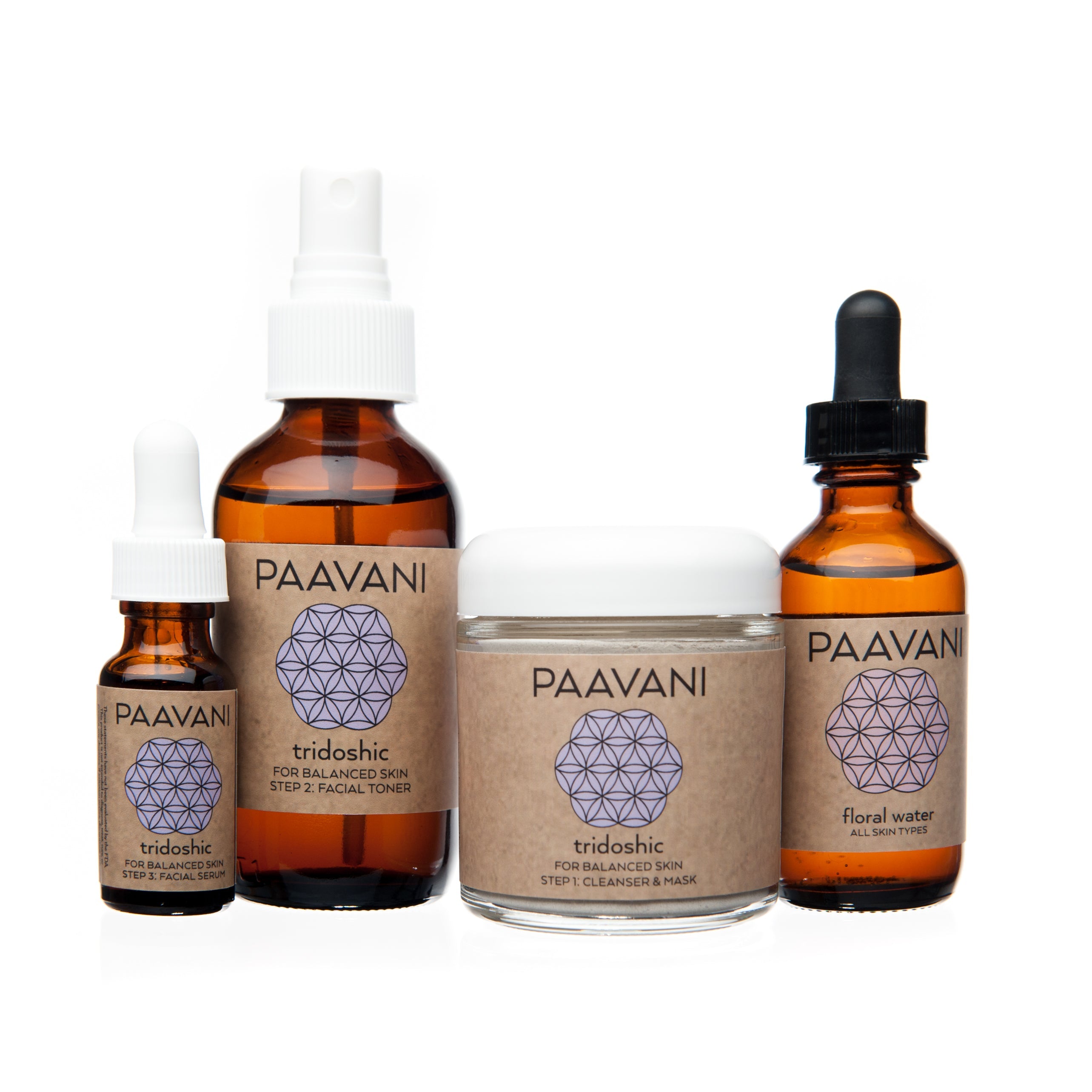 Tridoshic Skincare Ritual | Ayurvedic Balance & Radiance Set